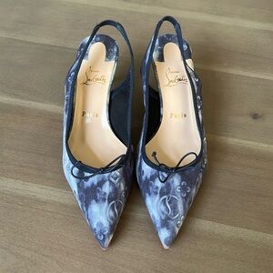 Christian Louboutin Soft Cloth Heels